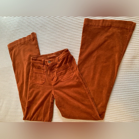 j Brand Bell Pants .Terra Cota color . Pre- owned . Size 26 Good Conditions. - Picture 6 of 11